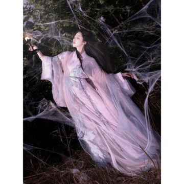 2023國風大典走秀款異志閣【婳蛛簾】原創漢服刺繡女款改良戰國袍