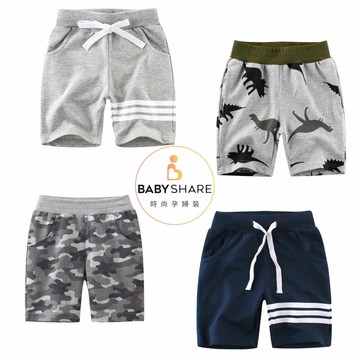 台灣現貨 2-7歲童裝 五分兒童短褲 短褲 童裝 90-130中小童褲子 babyshare 【GY010】