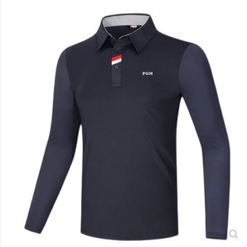 PGM高爾夫男裝長袖t恤GOLF服裝冰絲袖防曬速干運動上衣高爾夫衣服