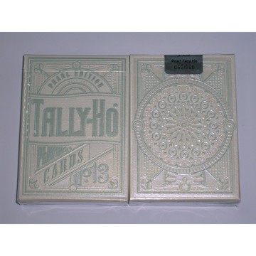 【USPCC撲克】PEARL TALLY HO LTD白盒 PLAYING CARDS（限量）-S102942