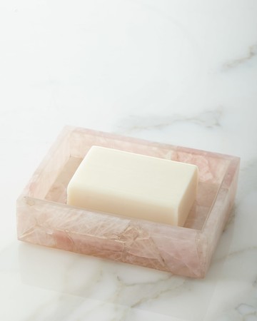 Rose Quartz Soap Dish