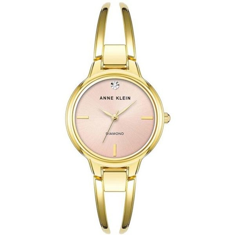 Anne Klein アンクライン オープン・バングルウォッチ （ピンク ...