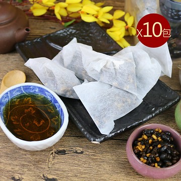 【台南莊記】黃金三角黑豆茶10包(300g/包)