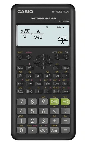【文具通】CASIO 卡西歐 fx-350ES PLUS-2 科學型 標準 計算機 L5140033【領券滿額再折千12/31止】