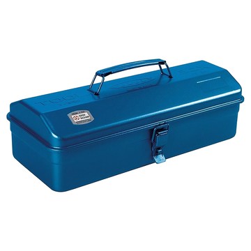 TOYO STEEL 東洋鋼鐵 Y350 日本山型提把式鋼製單層收納工具箱 淨重1.3Kg  360 x 160 x 120mm  1個