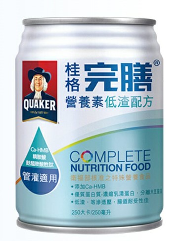 桂格完膳營養素 低渣配方(24罐/1箱) 管灌專用營養配方