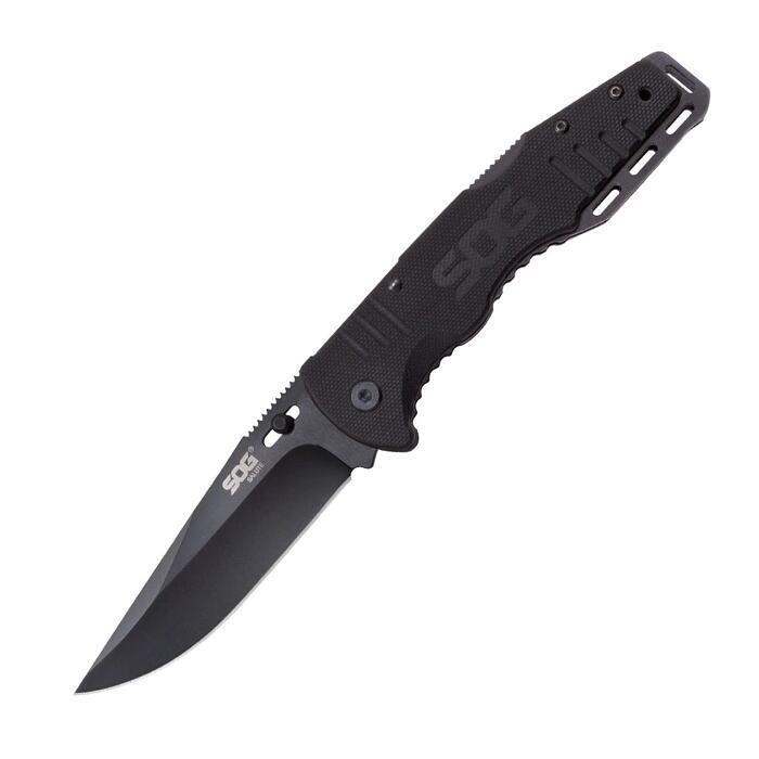 ソグ SOG FF11 サルート 8Cr13MoVステンレス鋼 G-10ハンドル 折り畳み ナイフ SALUTE メール便配送可