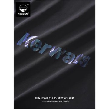 KERWATS大碼男女英文印花短袖