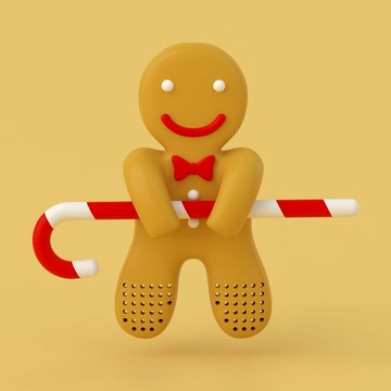 Gingerbread Man 薑餅人泡茶器