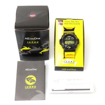 CASIO カシオ G-SHOCK イルカクジラ 電波 腕時計 ソーラー ブラック イエロー GW-6902K-9JR メンズ 中古 美品 |  LINEショッピング