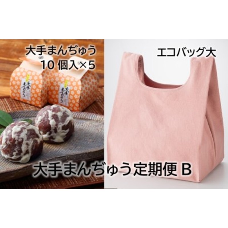 定期便 北海道 大手まんぢゅう 10個 5箱 全3回 まんじゅう 饅頭 こしあん 自家製餡 北海道産 小豆使用 和菓子 お菓子 銘菓 お茶菓子  お土産 手土産 薄皮 大手饅頭伊部屋 菓子 お取り寄せ エコバッグ エコバック 岡山 送料無料 十勝 士幌町 【M06】 通販 LINEポイント ...