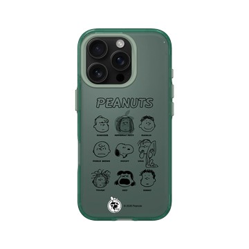 iPhone 16 Pro Clear 憂墨綠 - 史努比 Snoopy 75th Anniversary - 75週年-經典九宮格