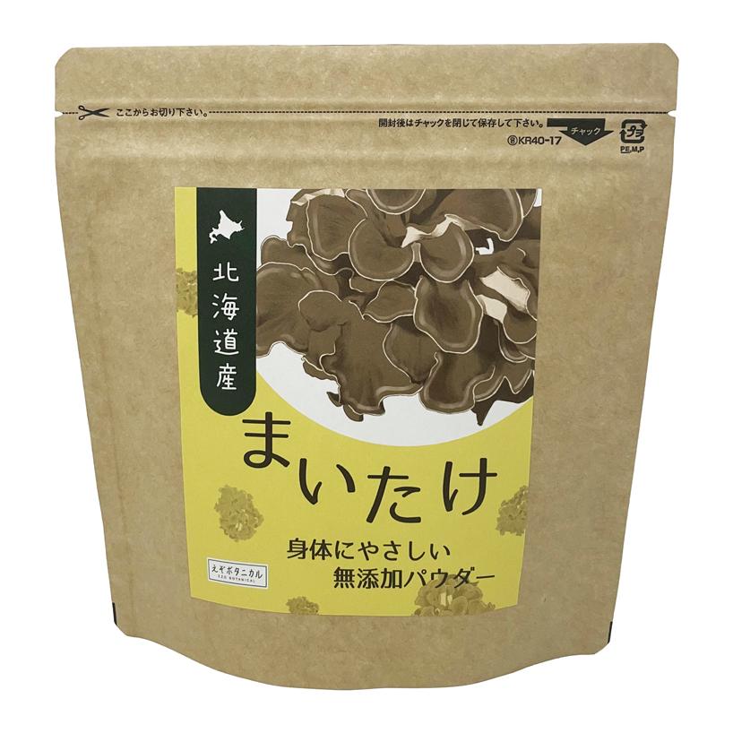 えぞボタニカル 北海道産 乾燥 まいたけ パウダー 80g 白まいたけ 粉末