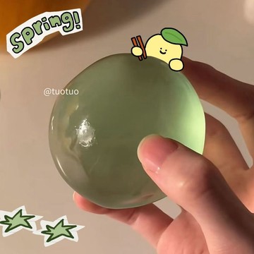 臺灣/🌸解壓玩具 發洩椰子油小紅書同款手作可塑巨慢解壓玩具肌中力回彈高顏值