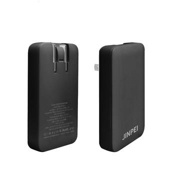 Jinpei 65W GaN氮化鎵 超薄型急速電源供應器 雙Type-C 白色/黑色