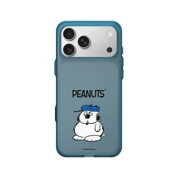iPhone 17 Pro Max Clear (相機按鈕) 夜幕藍 - 史努比 Snoopy - 經典 - Olaf歐拉夫