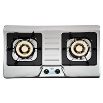 莊頭北 歐化檯面式二級節能雙口瓦斯爐 (天然氣用) TG-8001 (NG1)