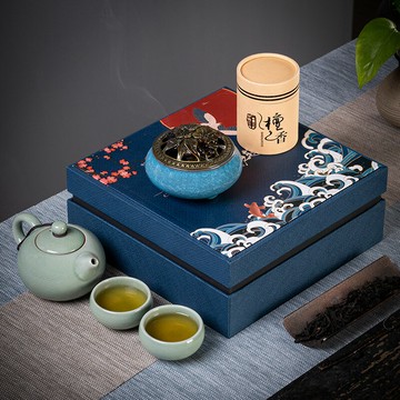 伴隨手禮文創禮品印定制logo房地產保險公司創意贈品年會國潮活動