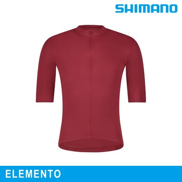SHIMANO ELEMENTO 短袖車衣｜紅色 (M-XL)