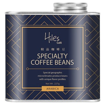 Hiles Cafe 衣索比亞精品咖啡豆 單向氣閥豆罐 SCA烘焙認證  咖啡豆(無研磨)  227g  1罐