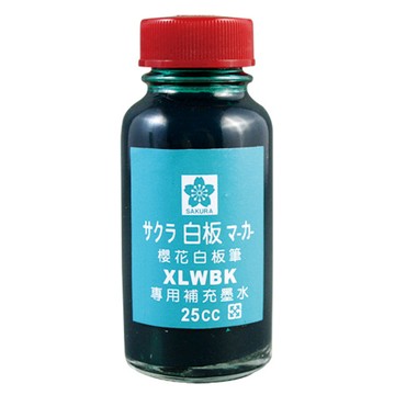 櫻花SAKURA白板筆補充液/WBK-RI/綠/25cc