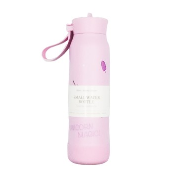 Citron 小檸檬 矽膠提把三層保溫瓶 350ml  夢幻獨角獸  1個