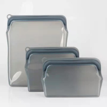 [超尚選]黑曜灰 900ml 超密封系列保鮮袋 矽膠食物袋 食物袋 矽膠袋 矽膠密封保鮮袋 保鮮袋 舒肥袋 夾鏈袋 密封袋  Eco Believer