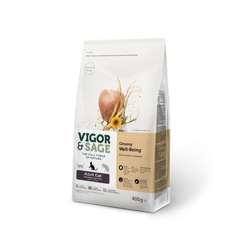 【PawHomie】靈萃 VIGOR&SAGE 成貓人參健體草本無穀糧 4KG