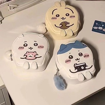 🍀臺灣出貨🍀chiikawa吉伊卡哇零錢包掛包 吉伊小八書包掛包零錢包收納小包