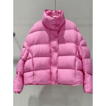 艾諾絲菡俐官方旗艦店2024冬款寬松休閑韓系面包服泡芙羽絨服0098
