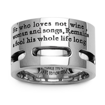 英文字戒指 / 純銀 925 / 日本製造 / 免運費 / 銀飾 / fc89