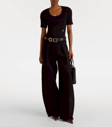 Jacquemus Embroidered cotton bodysuit