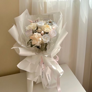 情人節花束【Flora Flower】乾燥永生花束-與你的童話 永生花 生日 情人節 禮物