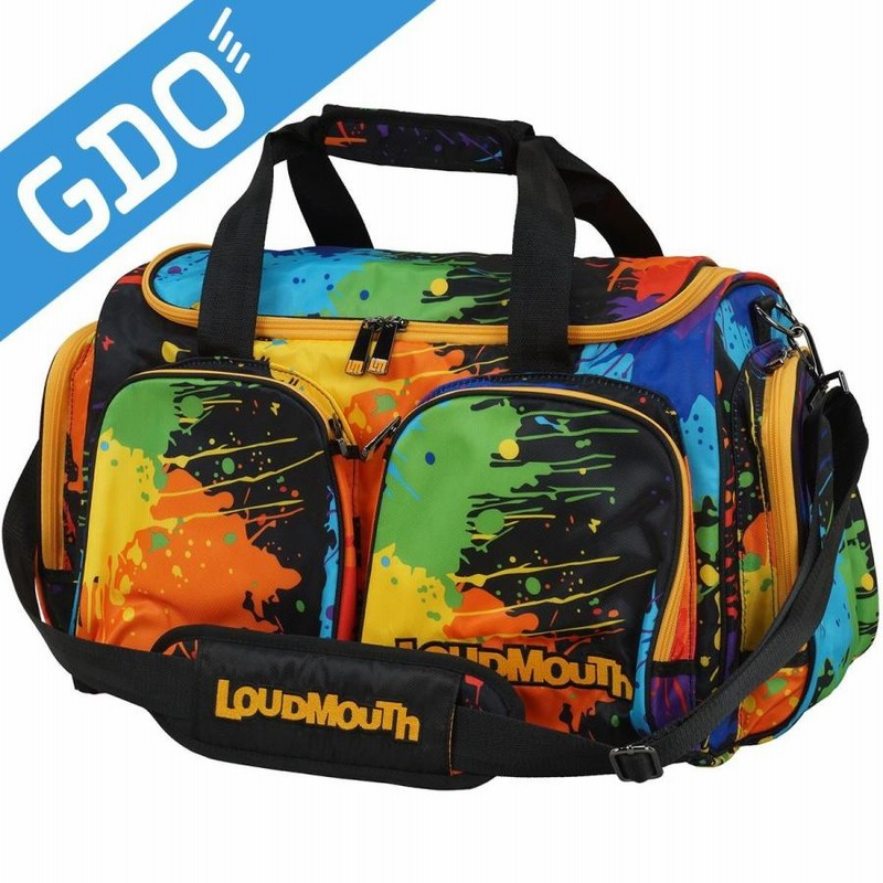 最高の品質 ラウドマウスゴルフ Loud ペイント ボストンバッグ Golf Mouth バッグ