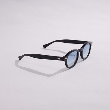 Vatic Vintage Optical Casanova John 黑框漸層海洋色片 風流約翰系列 黃金限定版 黑框橘茶片