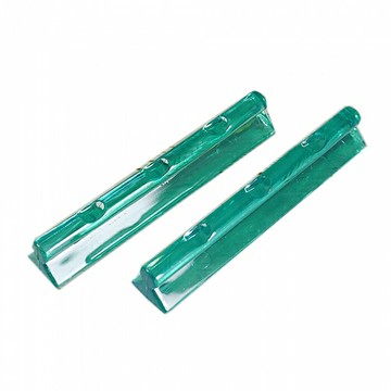 7117 - 【我愛中華筆莊】三孔輕巧筆擱2入 - 台灣品牌 - 透明綠色 擱置毛筆畫筆用 O-006