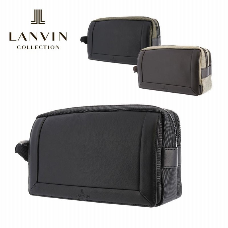 ランバンコレクション セカンドバッグ アクタス メンズ 289202 日本製 LANVIN COLLECTION ナイロン 本革 レザー |  LINEブランドカタログ