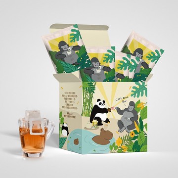 新鳳鳴【濾掛式茶包】果香老鐵觀音茶7入 動物園午茶時光原創茶葉