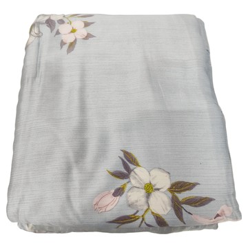 A-nice 雅妮詩 天絲床包組 60支100%萊賽爾天絲 石墨烯  雙人  床包 + 被套 + 枕套 2個  西湖曲藍