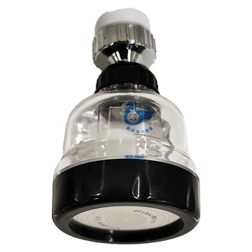 Water More 水摩爾 廚衛兩用日本亞硫酸鈣過濾增壓龍頭 0.3mm極細孔徑 三段水花切換 360度旋轉 254孔 304食品級不銹鋼面板  出水直徑5cm 全長含接頭9cm  出水直徑5cm  全長含接頭9cm  2組