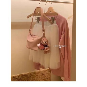 夏天ins韓國同款小眾單肩腋下小包女2026新款防水尼龍牛津布女包