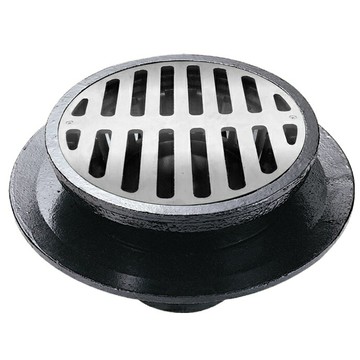 電光屋頂落水頭附防洩盤4"/FF3423