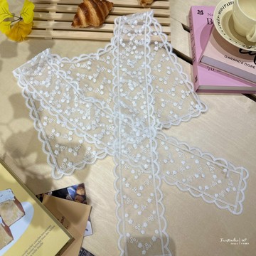 蕾絲綁帶 韓國流行單品搭配 披肩 綁帶 FW美衣 S0050