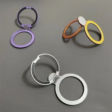 新款手機支架背貼Magsafe粘貼指環扣可360度旋轉適用蘋果手機支架 d7252