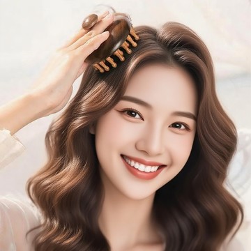 木質圓盤按摩梳 sin8672 木質按摩梳 按摩梳