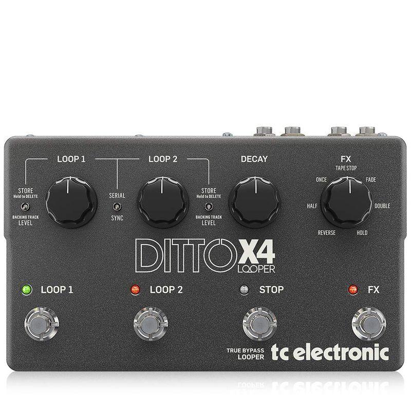 tc electronic デュアル トラック ルーパー DITTO X4 LOOPER Gray