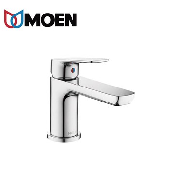 【MOEN 摩恩】單孔面盆龍頭(鍍鉻)