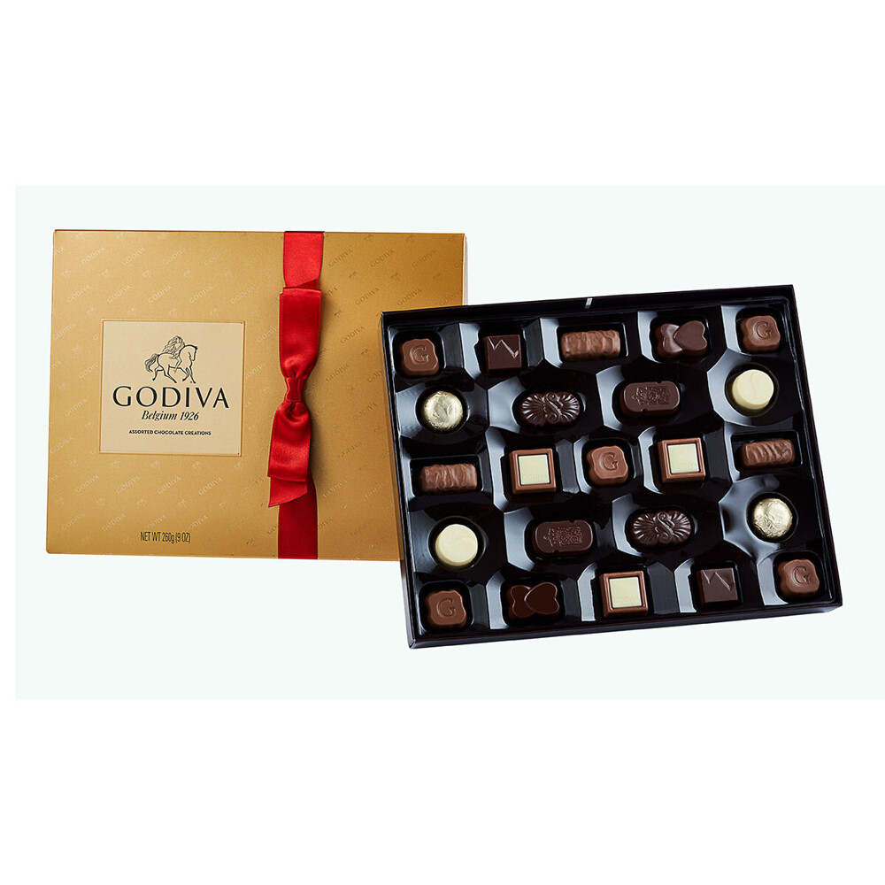 比利時godiva 金裝巧克力禮盒 23顆