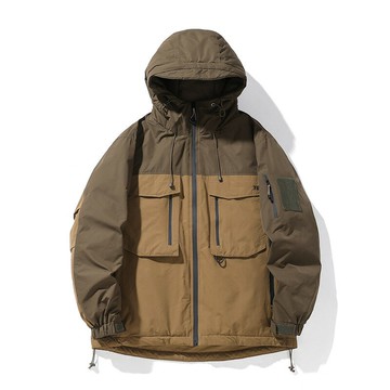 現貨+預購 麵包服外套休閒夾克-加厚連帽保暖麵包服男外套2色74iz67【獨家進口】【米蘭精品】