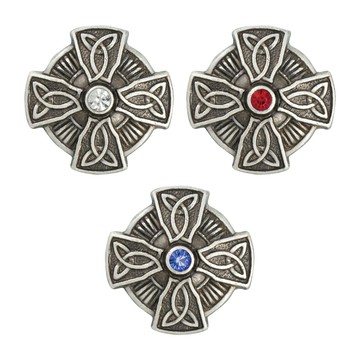 IVAN 塞爾特十字架螺絲式飾片 / 25mm (1") / 古銀系列 7754